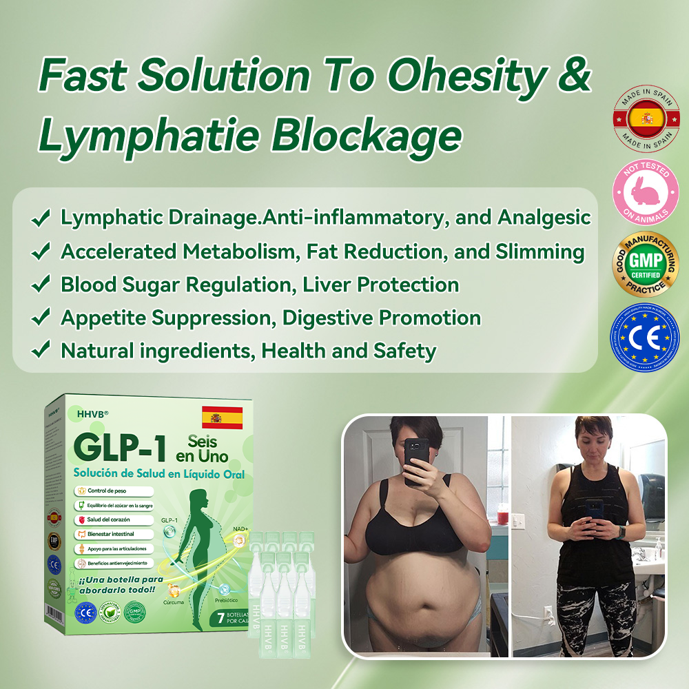 🔥 ¡Solo quedan 10 cajas! ¡30% de descuento adicional! HHVB® GLP-1 6 en 1 Líquido Oral, probado y seguro, apoya el peso, azúcar en sangre, digestión y energía con resultados duraderos.
