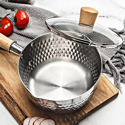 Vada Tri-Ply Stainless-Steel Saucepan